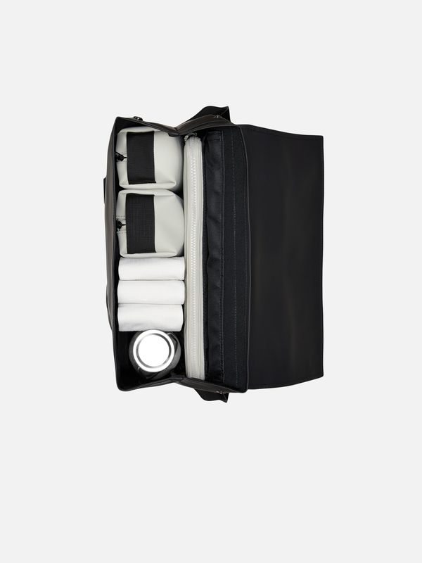 5. Rains MSN Bag backpack with a large main compartment Black RAINS 13300