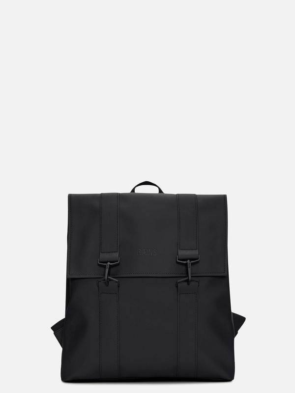 1. Rains MSN Bag backpack with a large main compartment Black RAINS 13300