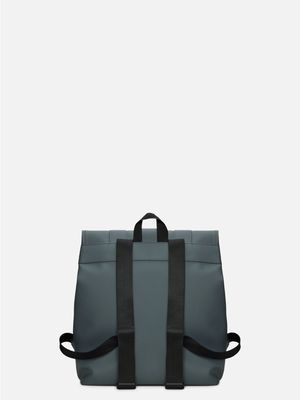 3. Zaino Rains MSN Bag con un ampio scomparto principale Dark Grey