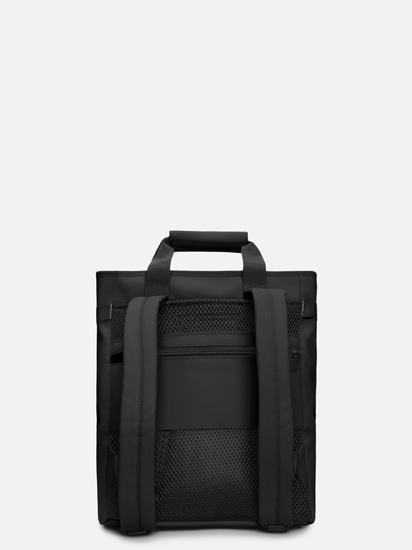 3. Zaino Tote Rains Texel Tote Backpack con spallacci imbottiti integrati Nero RAINS 14240