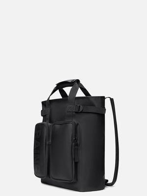 2. Zaino Tote Rains Texel Tote Backpack con spallacci imbottiti integrati Nero