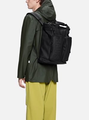4. Zaino Tote Rains Texel Tote Backpack con spallacci imbottiti integrati Nero