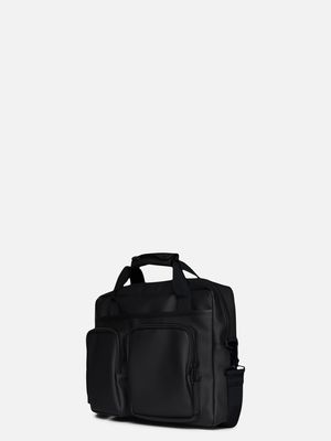 2. Sacoche pour ordinateur portable Rains Texel Tech Bag avec housse rembourrée Noir