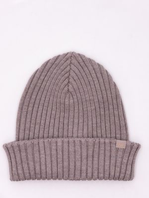 1. Paul & Shark Men's Ribbed Wool Hat with the Iconic Shark Logo Toupe