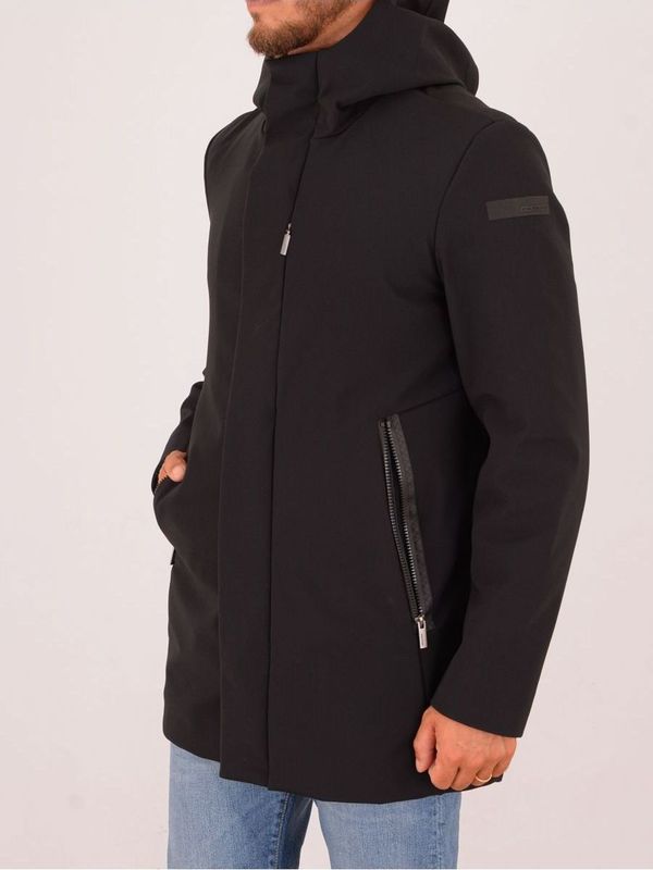 2. RRD Surflex Winter Thermo Men's Jacket with Hood Black RRD w26045