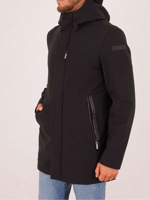 2. RRD Surflex Winter Thermo Men's Jacket with Hood Black