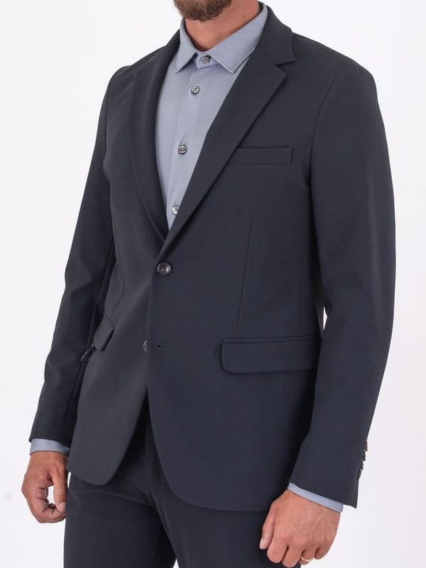 2. Blazer Uomo RRD Surflex Winter Monopetto in Tessuto Stretch Blu Black RRD w26100