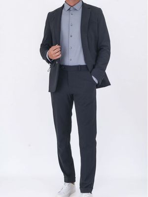 5. Blazer Uomo RRD Surflex Winter Monopetto in Tessuto Stretch Blu Black
