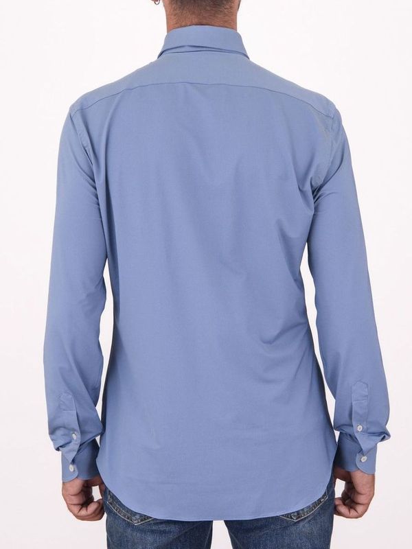 3. Xacus Active Men's Shirt in Evolution Fit Technical Fabric Celeste Xacus 11460.act358ml