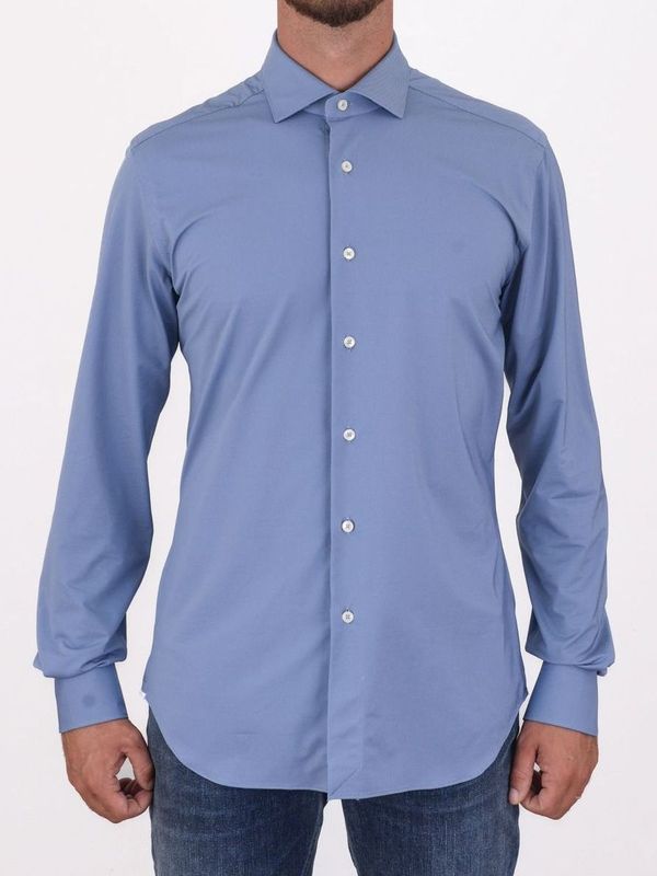 Xacus Active Men's Shirt in Evolution Fit Technical Fabric Celeste Xacus