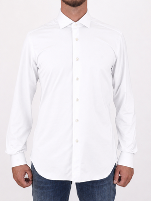 1. Xacus Active Men's Shirt in Evolution Fit Technical Fabric White